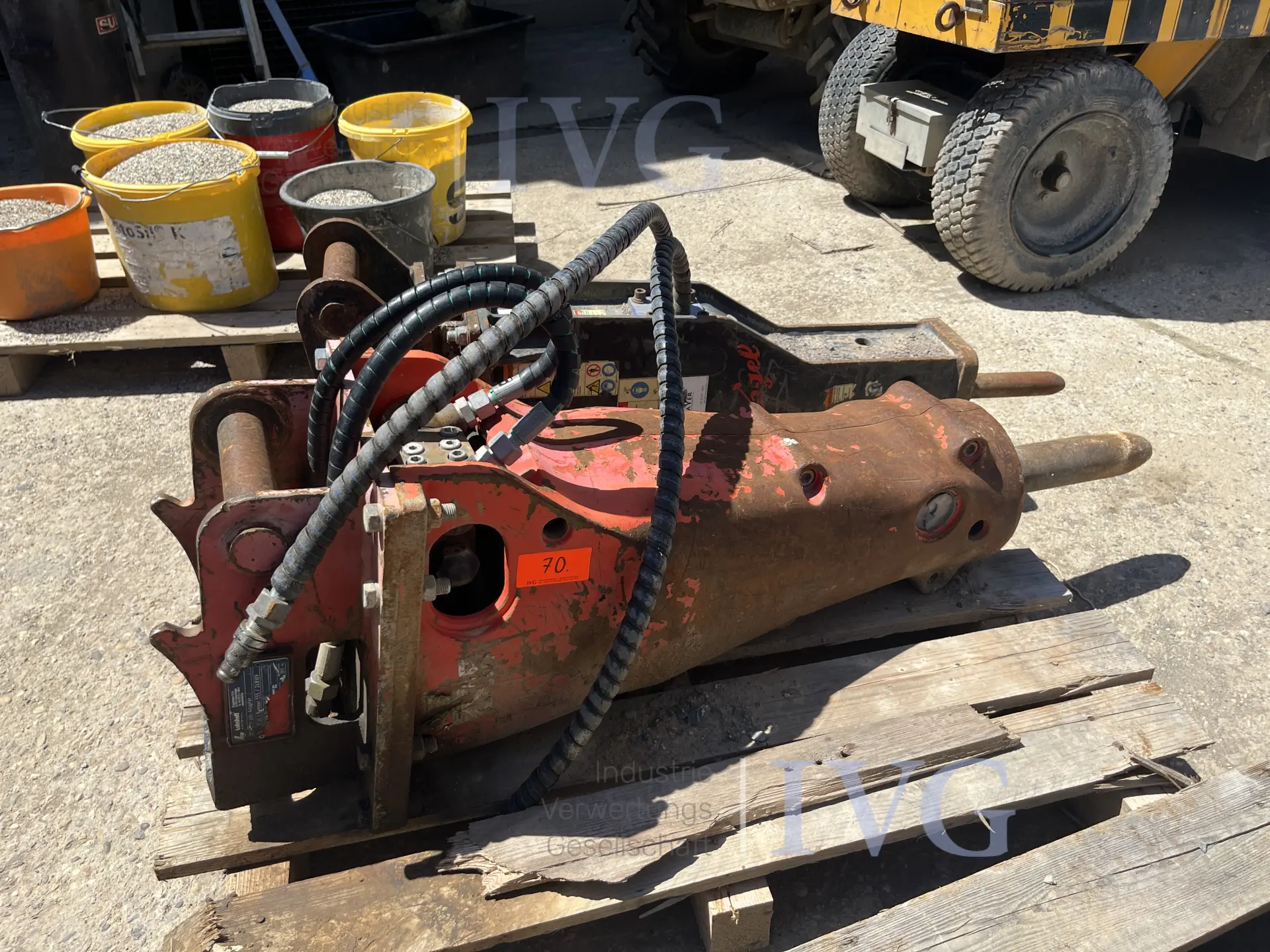 Hydraulik-Meißelhammer SANDVIK Rammer